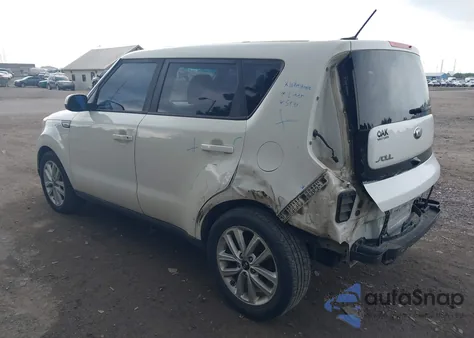 2017 Kia Soul + from USA, damaged, VIN KNDJP3A55H7443372
